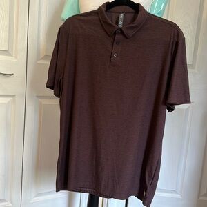 Vuori Sangria Heather Men’s Strato Tech Polo